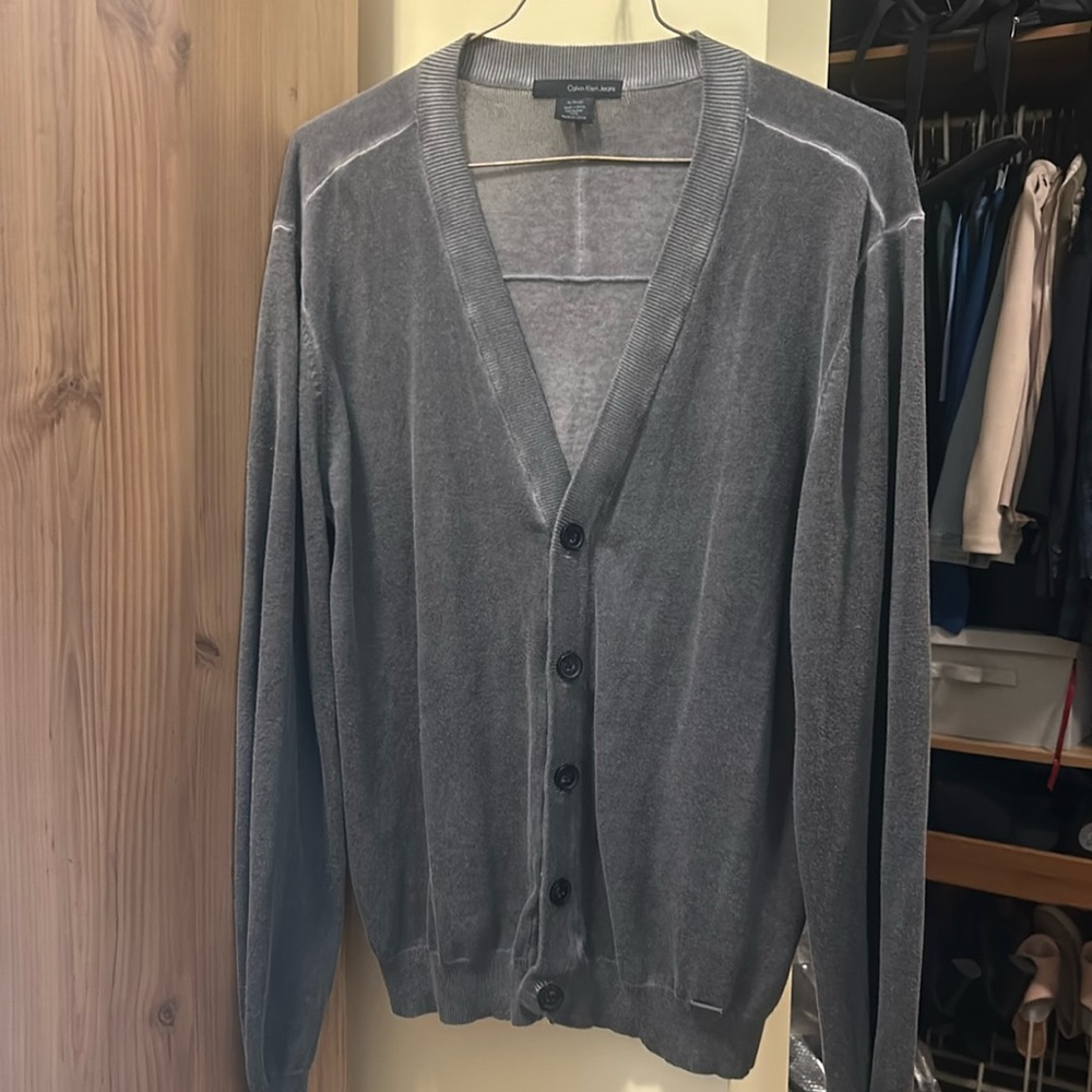 Men’s Calvin Klein cardigan XL
